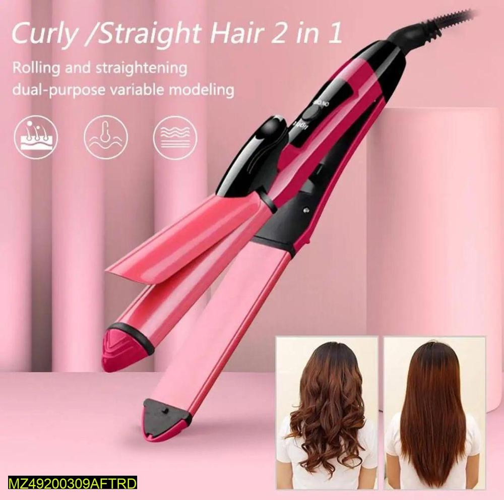 2 In 1 Nova Hair Straightener