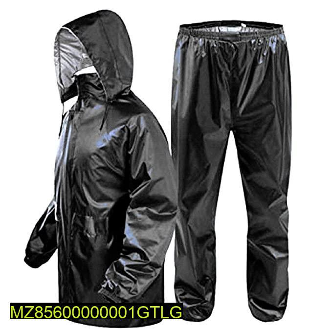 2 Pcs waterproof parachute raincoat for unisex.