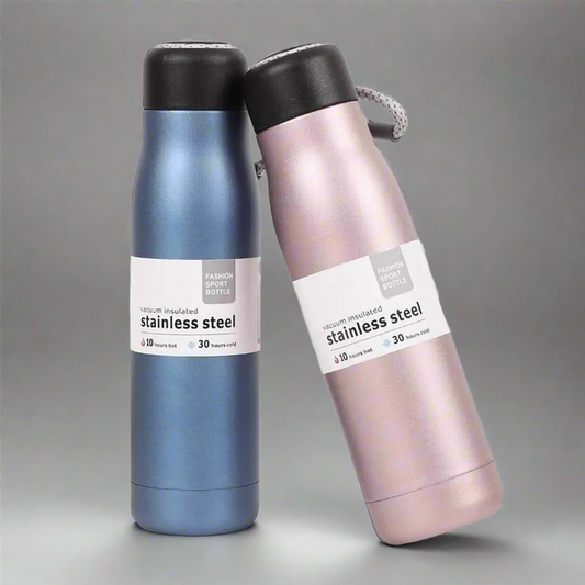 Stainless Steel Sport Thermos Water Bottle, 550 Ml