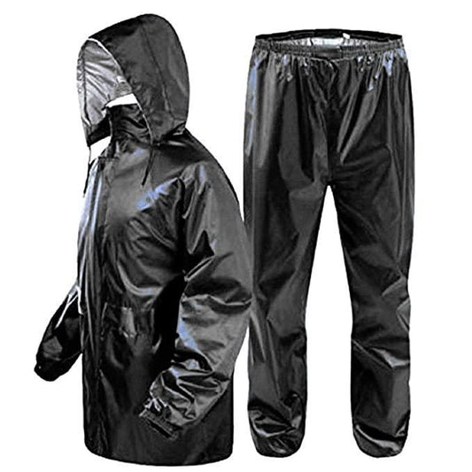 2 Pcs waterproof parachute raincoat for unisex.