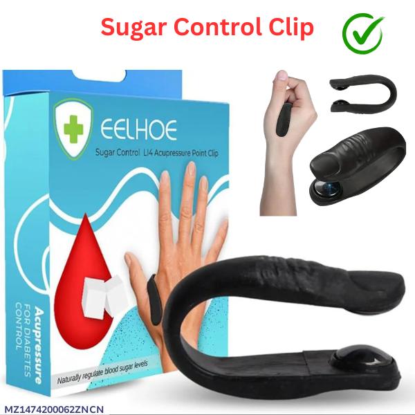 Durable Sugar Control L14 Acupressure Point Clip - 1 Pc for Wellness and Self-Care